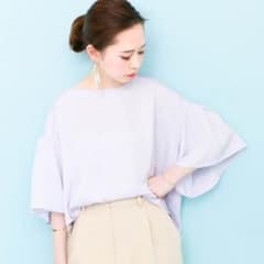 ぱずーさん専用KBF　フレアスリーブプルオーバーのサムネイル