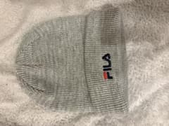 FILA フィラ ニット帽 ビーニー グレー スケーターのサムネイル