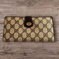GUCCI 長財布 GG柄 オールドグッチ ヴィンテージ - メルカリ