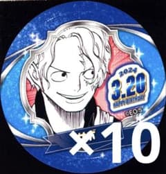 バースデイ缶バッジステッカー 2024 ONE PIECE サボ 10枚 - メルカリ