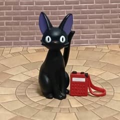 魔女の宅急便　ジジ　フィギュア　つむつむ　スタジオジブリ 黒猫ジジ