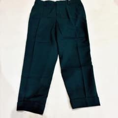 美品⭐︎【ミッシェルクラン】テーパードパンツ (38) 緑 きれいめ 通勤オフィスのサムネイル
