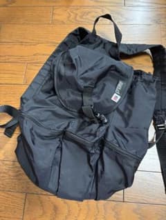 MELO ブラック リュック・バックパック 古着 セレクト - メルカリ