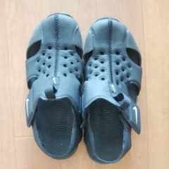 ナイキ　NIKE キッズサンダル　黒　21㎝　サンレイプロテクトのサムネイル