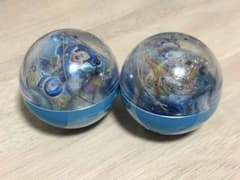 [미개봉] 2개입 도쿄 디즈니씨 25주년 캡슐 토이(10주년 15주년)