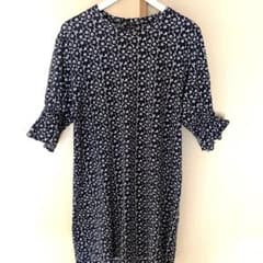 marimekko マリメッコ 花柄 半袖ワンピース S - メルカリ