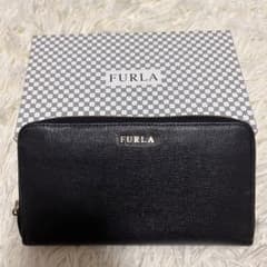 FURLA 長財布　ラウンド財布　ブラックのサムネイル