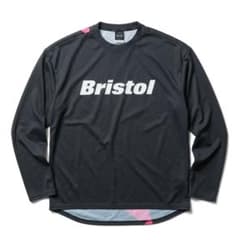 F.C.R.B. Bristol 長袖シャツ ブラック ピンク L - メルカリ