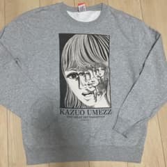 楳図かずお 大美術展 L スウェット グレー - メルカリ