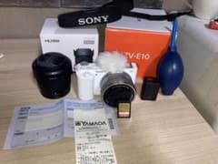 SONY ZV-E10 ホワイト+VILTROX 35mm f1.7 Eのサムネイル