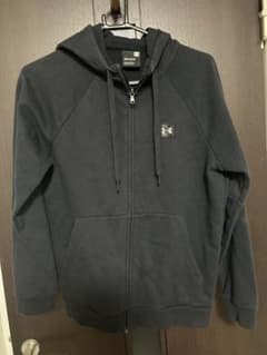 UNDER ARMOUR ジップアップパーカー ブラック Mのサムネイル