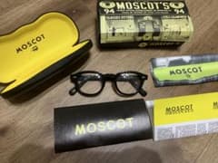 【未使用】 MOSCOT モスコット レムトッシュ46 サングラス 黒のサムネイル