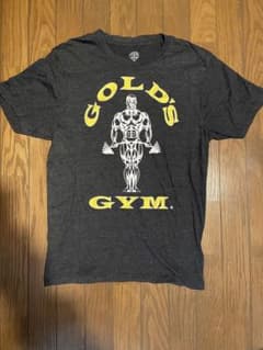 ゴールドジム　Tシャツ　グレー　Mサイズのサムネイル