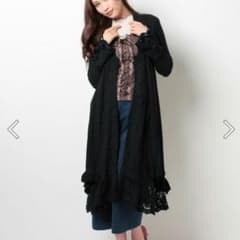 取り置き中！　axes femme　ジレ風ロングカーディガンのサムネイル