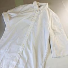 ブルネロクチネリ 半袖 イタリア製 XL シャツ ボタンダウン 五分袖