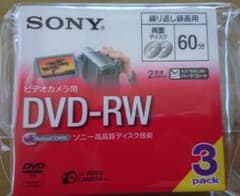 SONY ビデオカメラ用DVD-RW(3枚組)のサムネイル