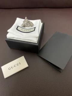 GUCCI グッチ　アンガーフォレスト　ウルフリング　シルバーリング　18号のサムネイル
