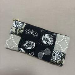 ミナペルホネンハンドメイドrosy choucho タンバリン ポーチ - メルカリ