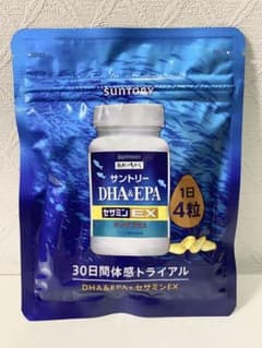 サントリー自然のちから DHA&EPA + セサミンEX 120粒　送料無料新品のサムネイル