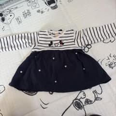petit main ミッキー＆ミニー ワンピース 90cmのサムネイル