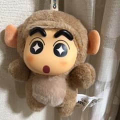크레용 신짱 봉제인형 마스코트 원숭이