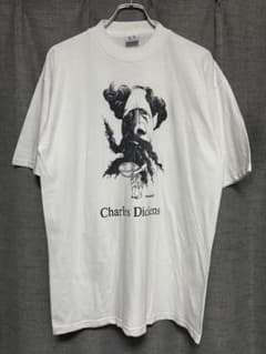 90s Charles Dickens 偉人 小説家 Tシャツ - メルカリ