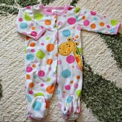 お値下げ！きりんさんロンパのサムネイル