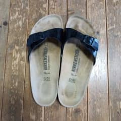 BIRKENSTOCK ブラック サンダル 37のサムネイル