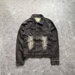 ジャケット・アウター 00s y2k archive 5351 homme denim jacket 00s archive black denim jacket y2k - メルカリ