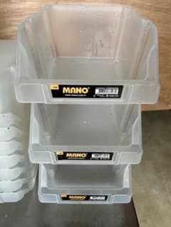 MANO スタッキングボックスクリア25 30個セット MANO スタッキングボックスクリア25 30個セット | Mercari