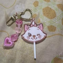 ディズニーシークレットキーチェーン マリーちゃん おしゃれキャット