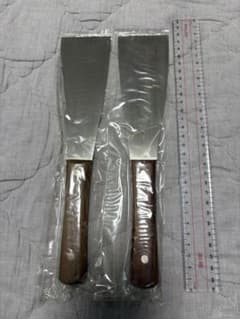 【4本セット】【新品】堺孝行 ステンレス製ヘラ (60mm)日本製 2本セット】【新品】堺孝行 ステンレス製ヘラ (60mm) 日本製 プロ仕様