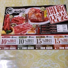 焼肉きんぐ クーポンのサムネイル