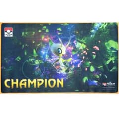 【海外正規品】セレビィ　プレイマット ポケモンカード プレイマット セレビィ 海外大会公式 LEAGUE CUP