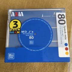 MD 録音用 80分 3パック 富士フィルム AXIAのサムネイル