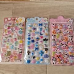 シール ３セットのサムネイル