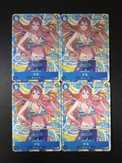 極美品】③ワンピースカード ナミ P-112 Heroines CUP 4枚 - メルカリ