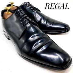 REGAL リーガル 外羽根式プレーントゥ AH9151 黒 ブラック 25cm REGAL 未使用 リーガル 24.5cm プレーントゥ 14CL ダイナイト