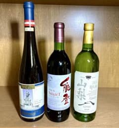 未開栓】希少1989年ヴィンテージ古酒入り 国産・欧州ワイン 3本セット
