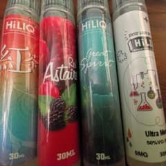 HiLiQ 電子タバコ用リキッド 4種セットのサムネイル