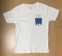 本日限り　グラニフ 本とミッフィー Tシャツ Mサイズ 胸ポケットのサムネイル