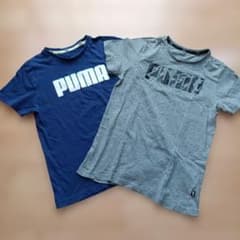 PUMA Tシャツ 2枚セット ブルー・グレー 150センチのサムネイル