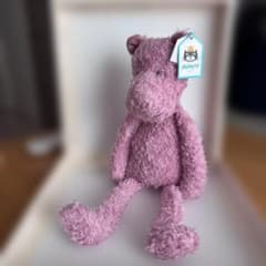 タグ付き！Jellycat Wild Thing Hippo カバ ぬいぐるみのサムネイル