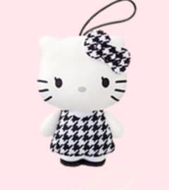 マクドナルド ハッピーセット キティ 千鳥 格子 モノクロ 50周年のサムネイル