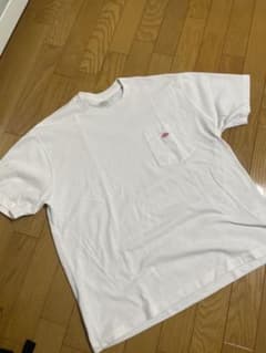 ダントン ホワイト ポケット Tシャツ　XLのサムネイル