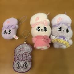 エスターバニー　ぬいぐるみ マスコット 4点セット