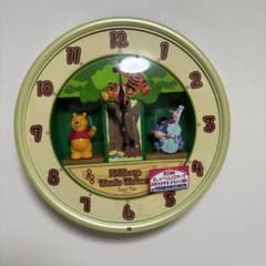 廃盤希少品】 ディズニータイム くまのプーさん からくり掛け時計