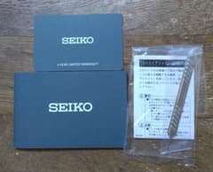 SEIKO 保証書6枚セット らくらくアジャスト調整工具 セット SEIKO セイコー 保証書 らくらくアジャスト工具 - メルカリ