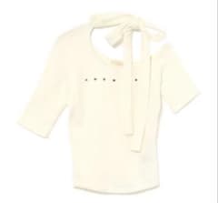 andmary Nana ribbon oneshoulder tops - メルカリ