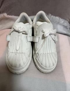 セール】Christian Dior ID 38ホワイトスニーカー 24.5 - メルカリ